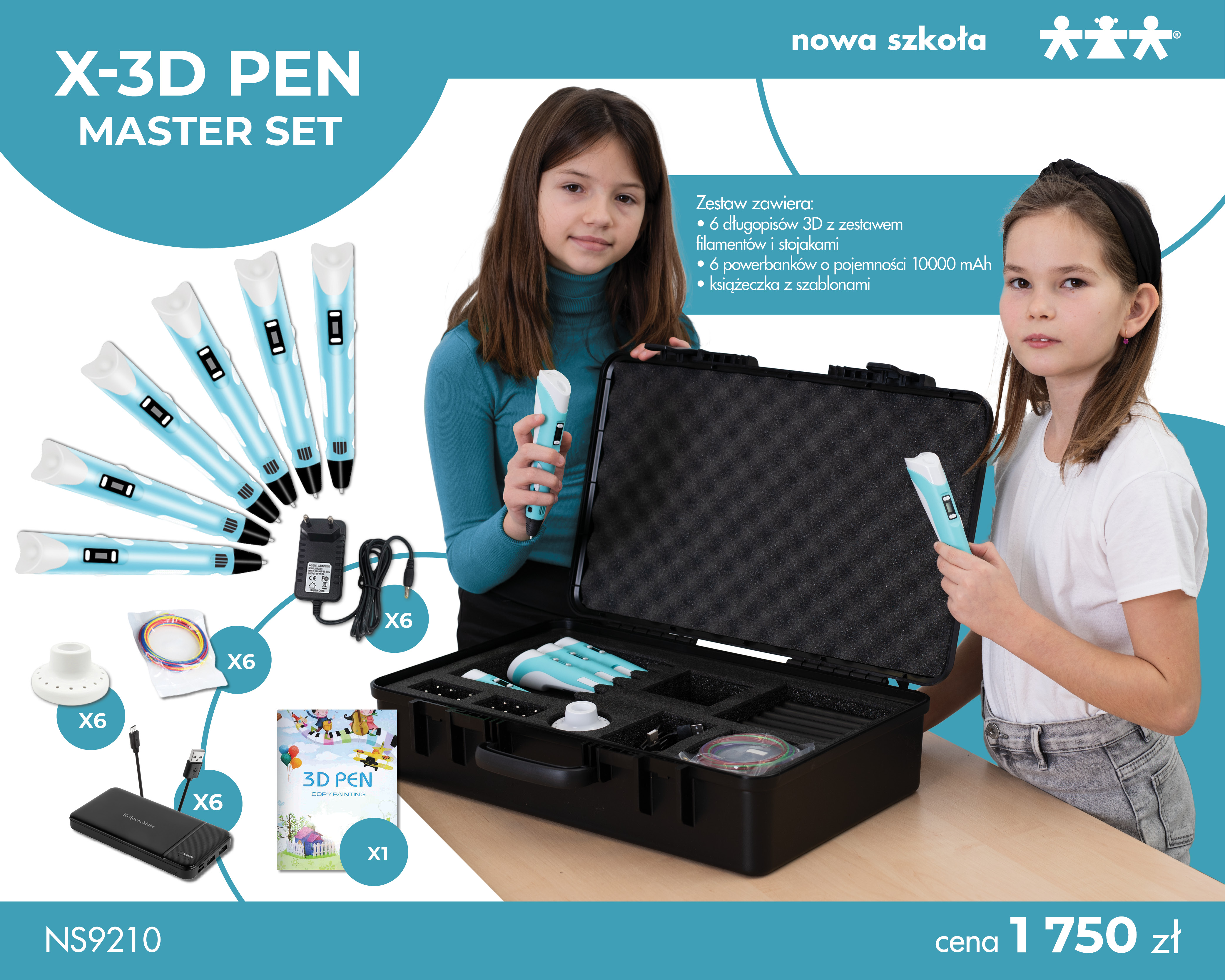Premiera zestawu długopisów 3D X-pen